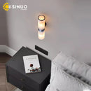 Axyaa Marble Wall Lamp Black Gold E27 Sconce for Living Room Bedroom Lighting
