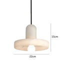 Axyaa Marble Bedside Pendant Lamp: Elegant Dining Room & Bedroom Decorationiece