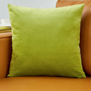 Axyaa Soft Velvet Cushion Cover - Breathable Home Decor Pillowcase for Living Room
