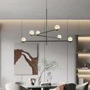 Axyaa Modern Glass Ball LED Ceiling Chandelier for Home Lighting