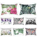 Axyaa Plant Art Polyester Cushion Cover Elegant for Living Room Sofa 30x50cm