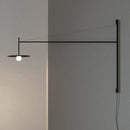 Axyaa Nordic Iron Black LED Long Wall Light for Living Room and Bedroom Decor