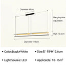 Axyaa Modern LED Chandelier for Home Décor Lighting in Living, Dining, or Office