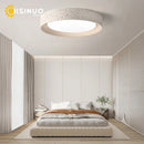 Axyaa Stone Ceiling Light: Vintage Cream Style LED Lamp for Living Room, Bedroom, Hallway