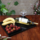 Axya White Melamine Rectangular Tray for Stylish Storage and Decoration