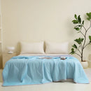 Axyaa Solid Color Cool Silk Summer Quilt - Single Piece