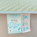 Axyaa Summer Latex Bed Fitted Sheet Set with Soft Air-conditioning Mat & Anti-slip Bed Skirt