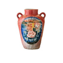 Axyaa Hand-Painted Window Hydroponic Flower Vase for Living Room Entrance
