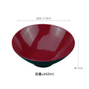 Axyaa Melamine Bowl Set for Tableware - Durable, Large Capacity, Imitation Porcelain Style