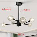 Axyaa Crystal Luxury Chandelier for Living Room, Bedroom, Dining Room - Indoor Lighting