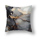 Axyaa Marble Pattern Cushion Cover Set for Home Decor
