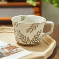 Axyaa Nordic Ceramic Hand-Painted Mug Coarse Pottery Coffee Cup