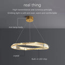 Axyaa Crystal Ceiling Chandelier: Modern Luxury Style for Home Decor and Lighting