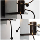 Axyaa Cartoon Humanoid Wall Lamp | Modern Iron Wall Light for Bedroom, Living Room & Bathroom