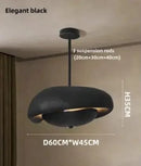 Axyaa Nordic LED Pendant Light Fixture for Dining Room, Bar, Bedroom - Minimalist & Wabi Sabi Design
