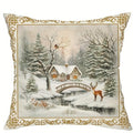 Axyaa Christmas Winter Pillowcase Set