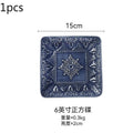 Axyaa High-end Ceramic Steak Plates - Set of European Style Creative Tableware