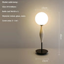 Axyaa Glass Shade Nordic Floor Lamp for Living Room Bedroom Study Decor