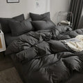 Axyaa Solid Color Matching Bed Four-Piece Set with Spring & Summer Design
