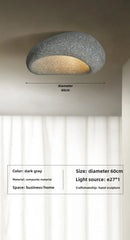 Nordic Style Wabi Sabi Ceiling Chandelier by Axyaa - Modern Art Deco LED E27 Light