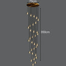 Axyaa Modern Pendant Light Chandelier LED Ceiling Lamp for Indoor Dining Room