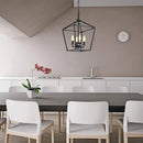Axyaa Minimalist Farmhouse Chandelier for Kitchen Hallway Bedroom Light
