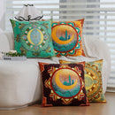 Axyaa Ramadan Moon Star Cushion Cover - 45x45cm