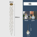 Axyaa Nordic Chandeliers for Dining Room - Indoor Light Fixture Pendant Lights