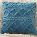Axyaa Pink Velvet Geometric Cushion Cover 45*45cm for Home Living Room
