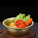 Axyaa Large Korean Aluminum Soup Pot Ramen Bowl for Home Kitchen Cooking