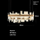 Axyaa Dimmable LED Chandelier for Home Décor & Dining Room Lighting