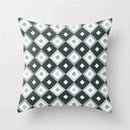 Axyaa Geometric Print Cushion Pillowcase 45x45cm for Home Decor
