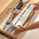 Axyaa Storage Drawer Organizers: Retractable Compartments for Kitchen, Underwear, Cutlery, Socks