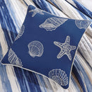Cottage Coastal Quilt Set 6 Piece - Lightweight Bedding Layer, Shams - Axyaa Brand
