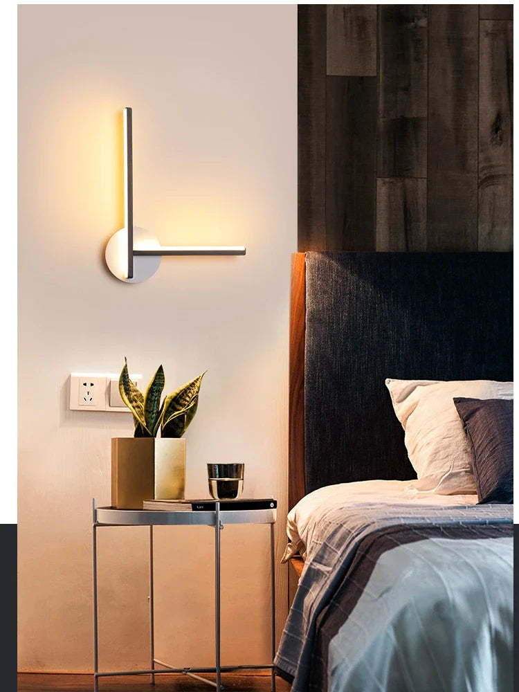 LED Wall Lamp for Modern Living Room & Bedroom, Axya Indoor Lighting Sconce