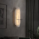 Axyaa Marble Wall Lamp: Spanish Postmodern Luxury Lighting Fixture for Home Decor