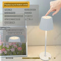 LED Table Lamp Axyaa USB Touch Bedside Night Light Nordic Design Lighting