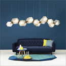 Axyaa Modern E14 LED Glass Pendant Lights for Dining Table Lighting