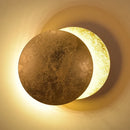 Axyaa Moon Solar Eclipse Wall Lamp for Home Decor and Ambiance Lighting
