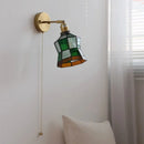Nordic Modern LED Wall Lamp with Pull Chain Switch by Axyaa