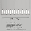 Axyaa LED Dining Room Chandelier for Modern Spaces