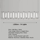 Axyaa Modern LED Dining Room Chandelier Set for Coffee Shop & Bar