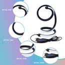 Axyaa Spiral Art RGB Table Lamp for Studio Desk