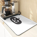 Axyaa Spider Coasters Halloween Absorbent Mats for Countertop Non-Slip Mats