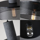 Axyaa Retro Industrial Chandelier for Home and Cafe Lighting