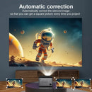 Axyaa 1080P HY350 Auto Focus Android 11 Wifi6 Projector 580ANSI 4K BT5.0 Voice Control