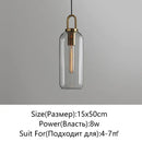 Nordic Glass Ball Pendant Light - Luxury Chandelier by Axyaa