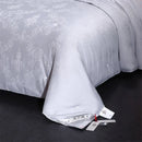 Axyaa Mulberry Silk Quilt, Handmade Jacquard Comforter, All Season Bedding Blanket-Duvet