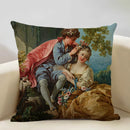 Axyaa New Mexico Painter Self Portrait Cushion Cover - Decor Pillowcase for Home Office