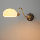 Copper Wall Light with Edison Bulb, Ceramic Base, Adjustable Rotation - Axyaa Brand